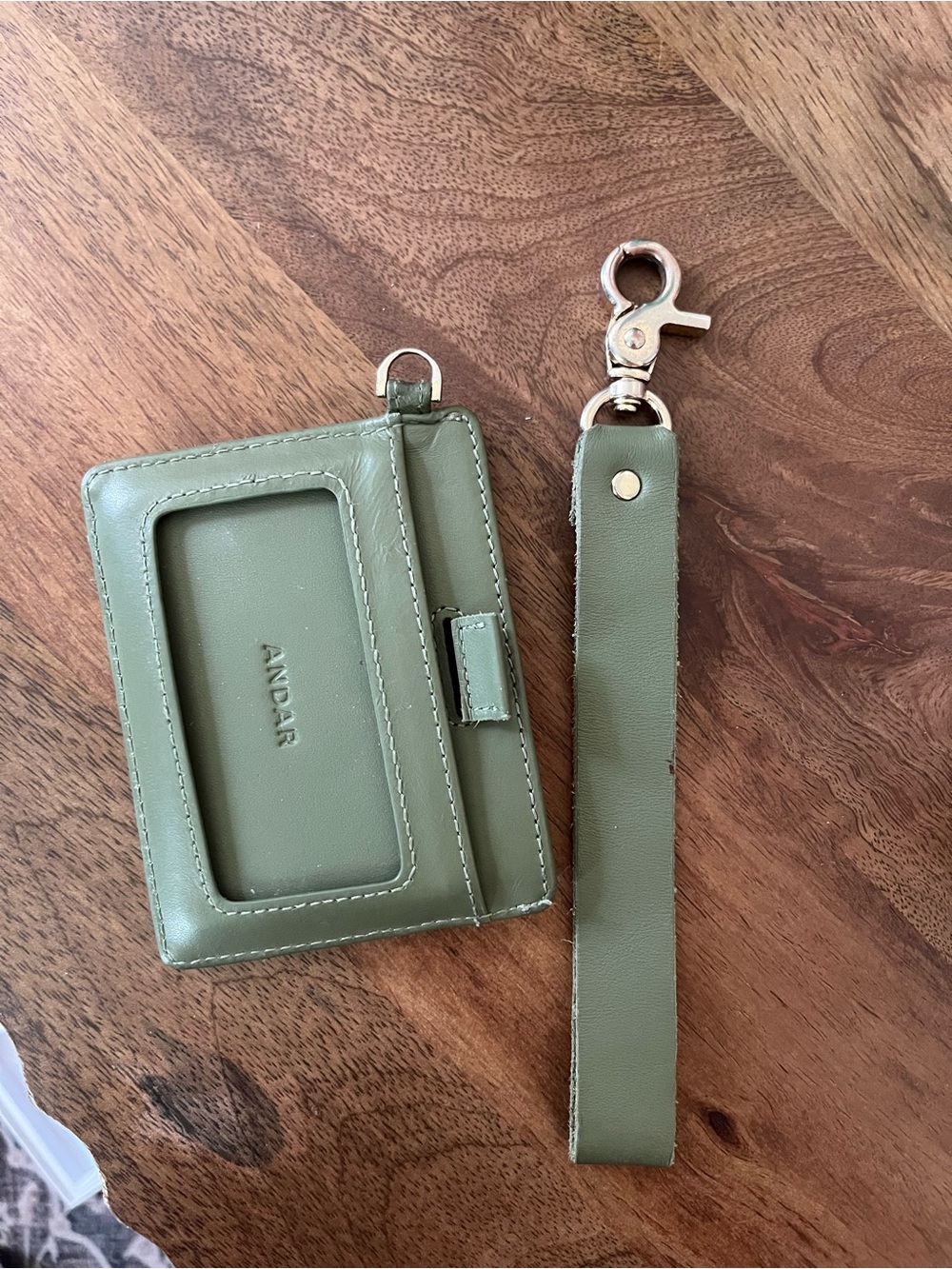 Andar Olive Green Denner Wallet